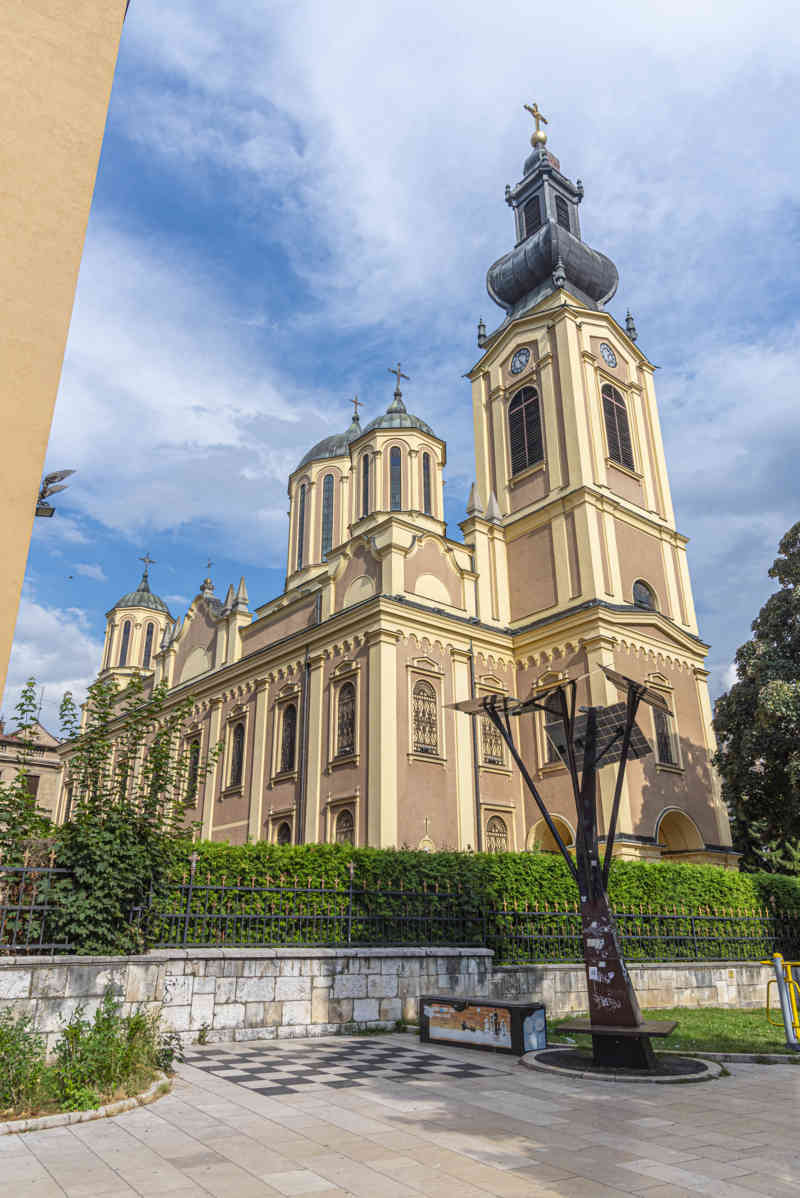 Bosnia y Herzegovina - Sarajevo 41 - catedral ortodoxa de la Natividad de la Madre de Dios
